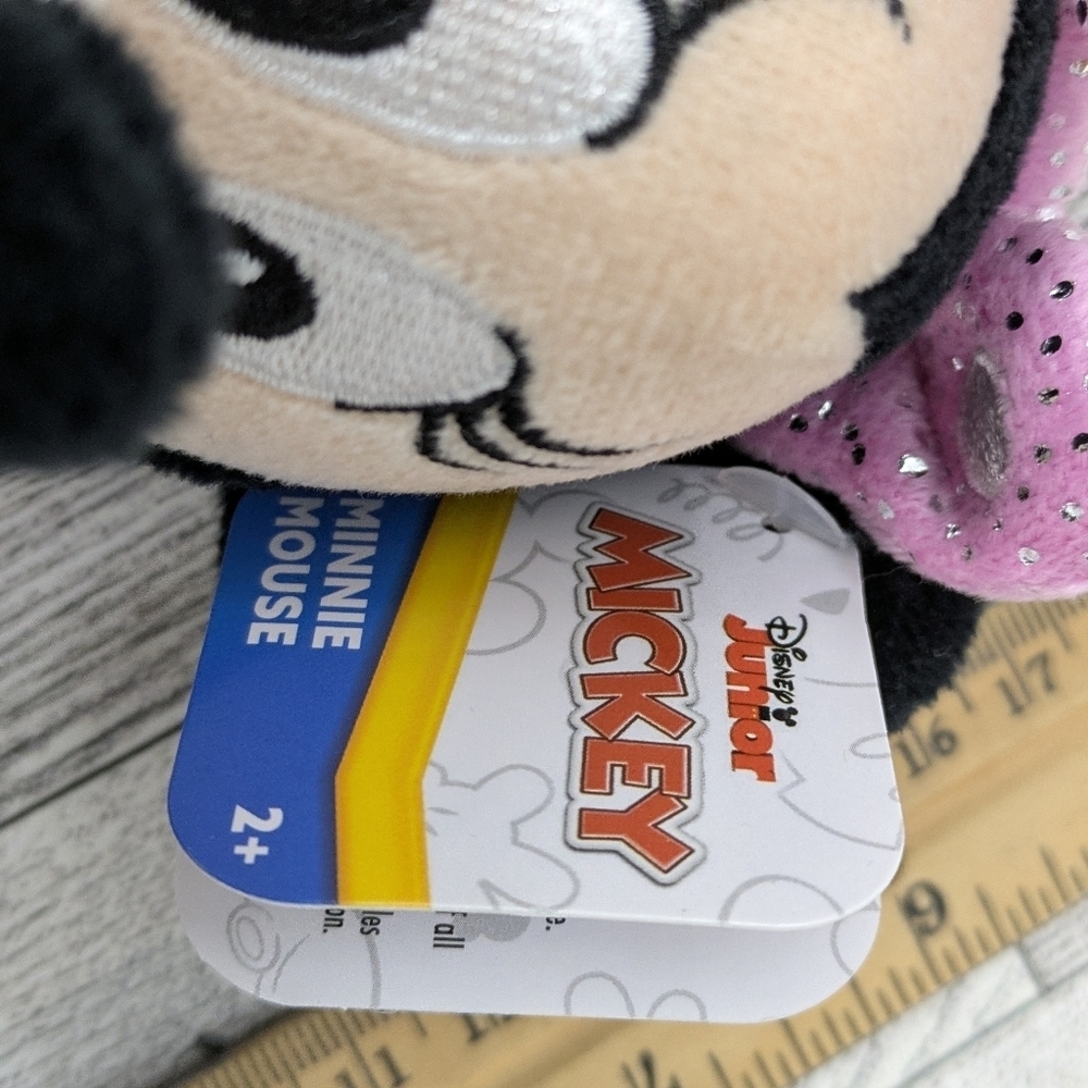 Disney Minnie Mouse Plush - Pink Dress and Black Ears - Picture 4 of 5